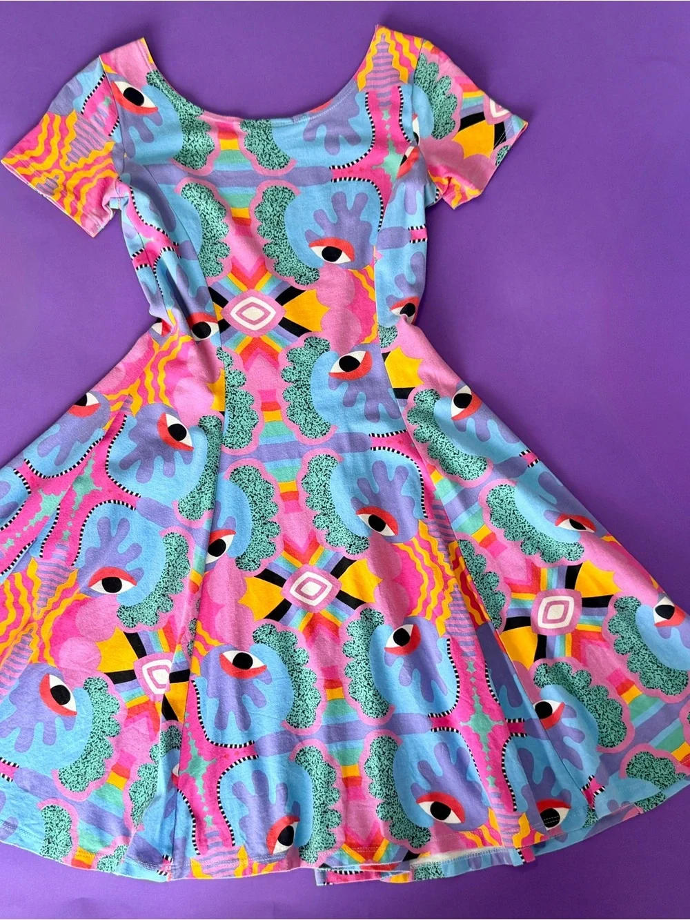 Nooworks Mucci Cha Cha Dress Multicolor - Small - Picture 4 of 6